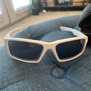 White Oakley Sunglasses